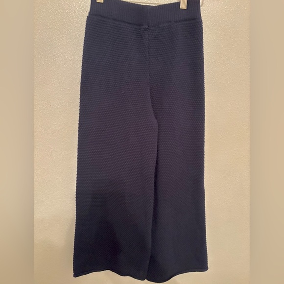Sincerely Jules wide leg waffle knit textured pants S - Picture 1 of 5